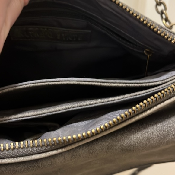 Altar’d State Grey Leather Crossbody Purse - Picture 3 of 3